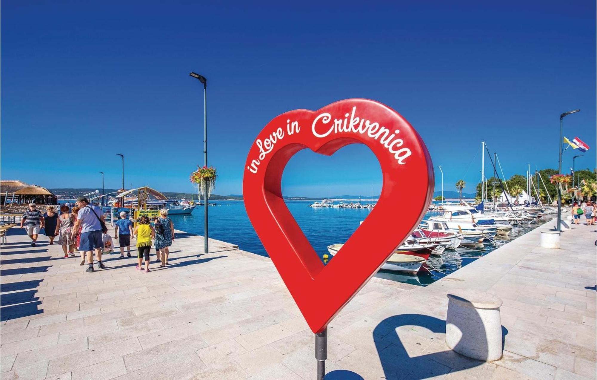 Stunning Apartment In Crikvenica With Wifi Экстерьер фото